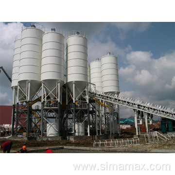 Efficient large and medium-sized HZS90 mixing plant